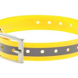 Collier jaune fluo pour chien - Country