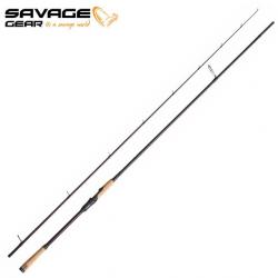 Canne Spinning SAVAGE GEAR REVENGE SG6 FAST SHAD 2.44M/18-56G