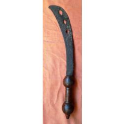 Ancien Couteau ASHANTI - GHANA - âge estimé : 1900
