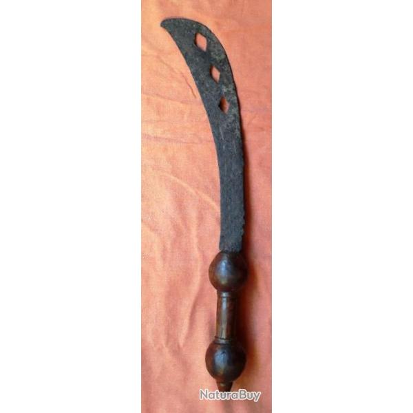 Ancien Couteau ASHANTI - GHANA - ge estim : 1900