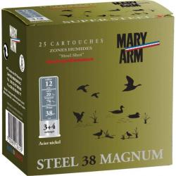 Boite de 25 cart STEEL MAG 38g 12/76 pb 3+4 (Taille 34)