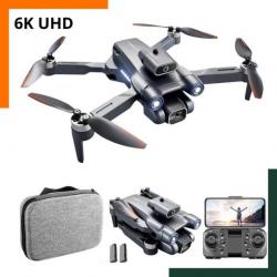 Drone 6K UHD Wifi double caméra - 2 batteries 1800mAh - Vol à 360° - LIVRAISON RAPIDE