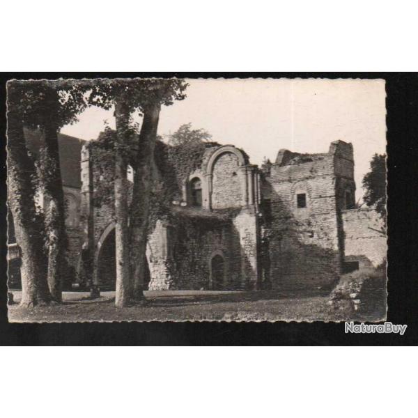 senlis ruines du chateau royal  carte postale semi moderne