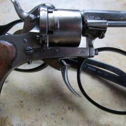 mini revolver puppy Lefaucheux 5.5mm à broche fonctionnement plus que TB Belges armurier Paris