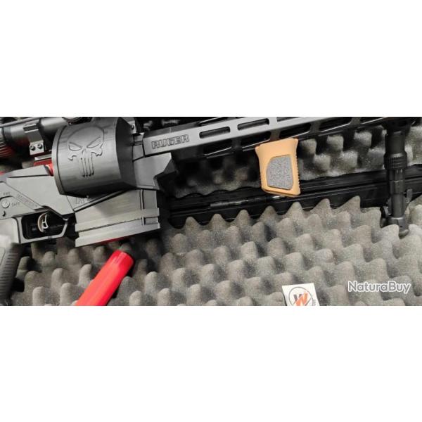 GRIP AVANT  - Poigne grip avant PETIT fixation M-Lock type Magpul - AR15 - Hera Arms - PRINT 3D