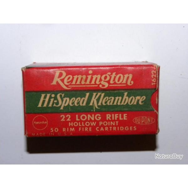 Boite 22 Lr Vintage Remington