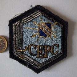 écusson militaire C.E.P.C. Centre d'Entrainement des Postes de Commandement