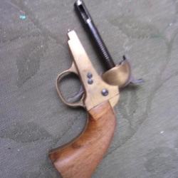 carcasse  de revolver 36 apparemment pour modèle 1851 Navy et poudre noire
