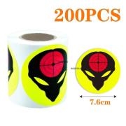 Autocollants Cibles Tir 2cm - Lot De 900 Stickers Réactifs Fluorescents - Pour Entraînement