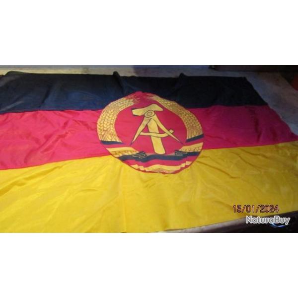 drapeau original DDR Allemagne Est centres rapports guerre froide URSS DDR toile paisse de qualit