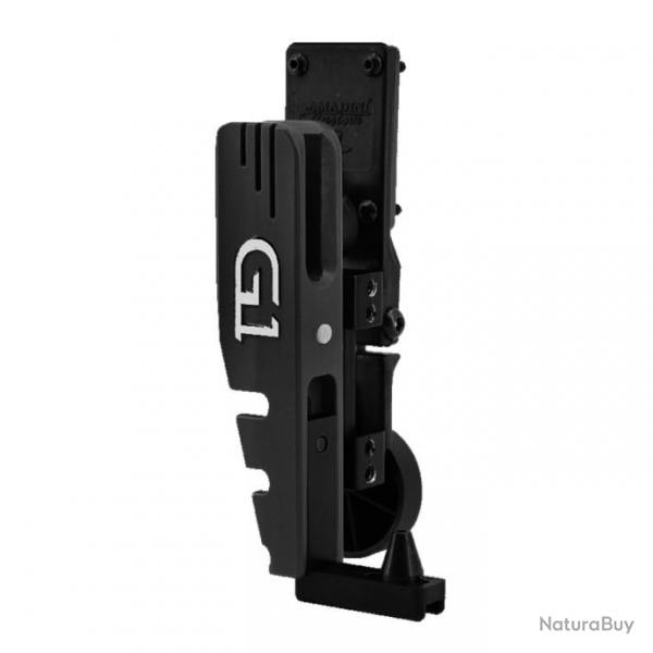 Holster GHOST The One Evo, Noir, Droitier, GLOCK SMALL FRAME (17, 19, 20, 22, 23) GEN 4/5