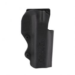 Ghost Civilian 3G Elite Holster, Gaucher, GLOCK SMALL FRAME (17, 19, 20, 22, 23) GEN 4/5