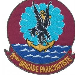 11° Brigade Parachutiste - Hauteur : 90 mm Largeur : 80 mm