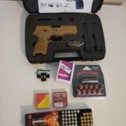 Pistolet d'alarme Sig Sauer P320 OD/Noir 9mm PAK - SD-Equipements