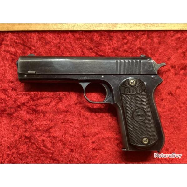 Pistolet Colt 1903 Pocket Hammer 38 Rimless (38ACP)(29638)