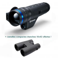 PULSAR TELOS LRF XP50 - Monoculaire thermique avec télémètre laser + Jumelles 10x42 offertes !