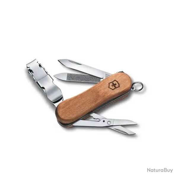 0.6461.63 Couteau suisse Victorinox Nail Clip Evowood 580