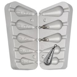 Moule &agrave; plomb Arlesy 20 - 30 - 40 - 50 - 60 G - Pikefishing