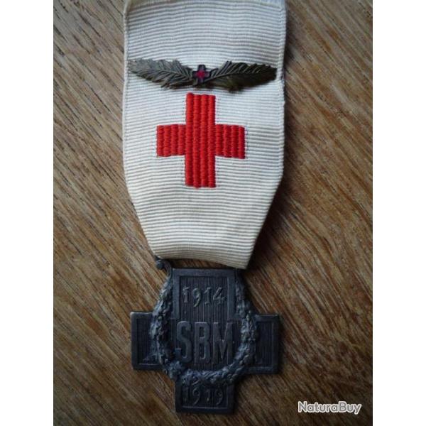 mdaille dcoration militaire croix rouge socit franaise de secours aux blesss militaires