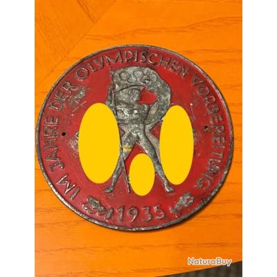 Médaille Concours D'étalage LE JOURNAL 1935 - Prix D'Honneur - Bronze - Pièce Collection
