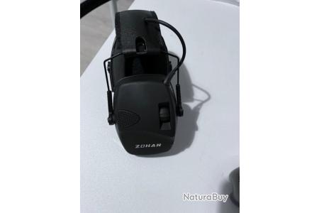 ZOHAN Casque Anti Bruit Électronique Bluetooth 5.0 Réduction du Bruit pour  Le Tir et Chasse Neuf