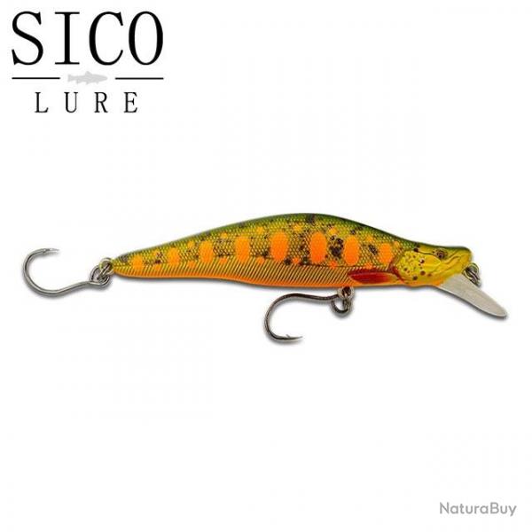 Leurre Perfect 64 Coulant Sico Lure 64mm 7g Flashy