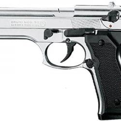 Pistolet alarme BRUNI Mod. 92 Cal. 9mm Nickel