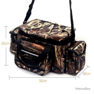 Sac de pêche étanche en nylon grande capacité multi-usages imperméable