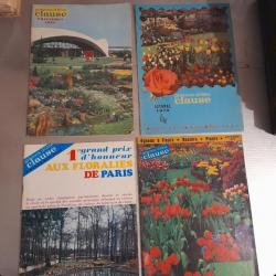 Catalogues Graines d'Élite Maison Clause - Catalogues 1968, 1970, 1972