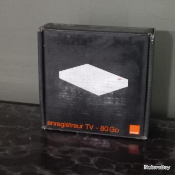 enregistreur TV de chez Orange. Disque dur 80 GO, NEUF !