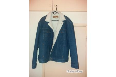 Vintage veste wrangler authentique western jacket made in usa taille L Vetements Western 11384590