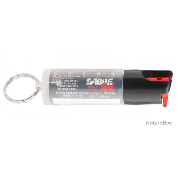 Sabre Red - 3en1 Pepper Spray porte-cls