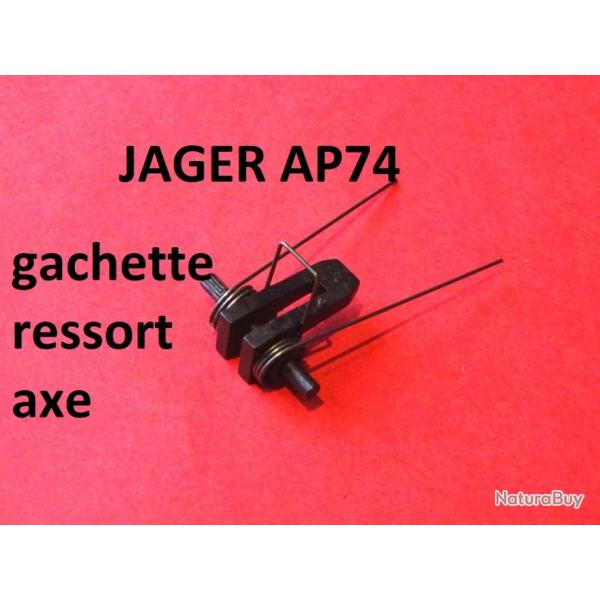 gachette + ressort + axe JAGER AP74 AP 74 calibre 22lr - VENDU PAR JEPERCUTE (a7067)