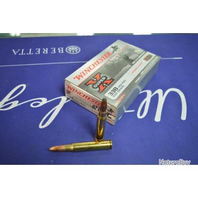 1 Boite De 20 Balles Winchester Powerpoint Calibre 338wm En 200 Gr 