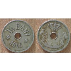 Roumanie 10 Bani 1906 Piece Lei