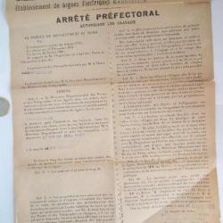 document collection vintage sur Annoeulin nord en 1935