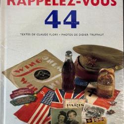 Livre Rappelez-vous 44 de Claude Flory et Didier Truffaut