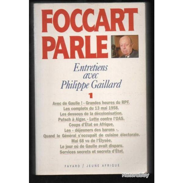 foccart parle entretiens avec philippe gaillard tome 1