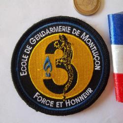 écusson militaire école Montluçon 3° compagnie