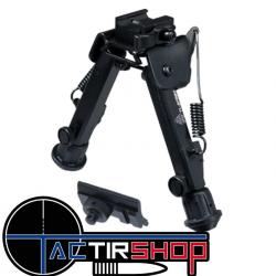 Bipied UTG Super Duty, détachement rapide, hauteur centrale de 6,0 "à 8,5" soit 15 à 20 cm