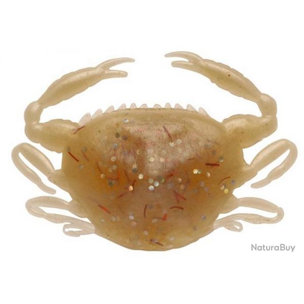 Leurre Souple Berkley Gulp Saltwater Peeler Crab 5cm par 5 5cm Amber Glow