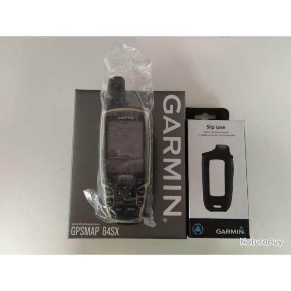GARMIN GPSMAP 64SX + Housse de protection