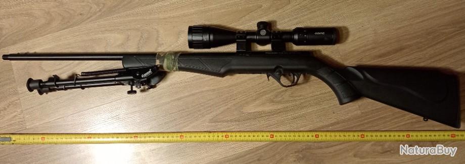 Pack Carabine Rossi 8122 22LR, lunette, housse, silencieux, munitions –  Armurerie Douillet