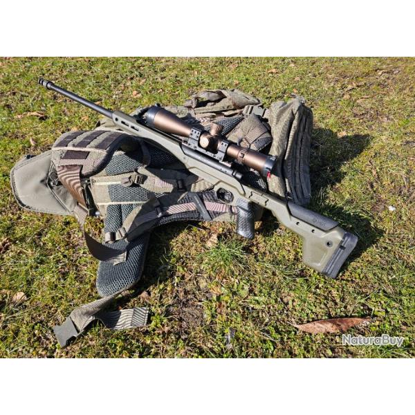 Remington 700 Police en 338 lapua magnum avec chassis MDT