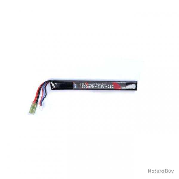 Batterie ASG Li-Po 7.4V 1300mAh - 1 Stick Default Title - 1.7x1.2x16.5 cm
