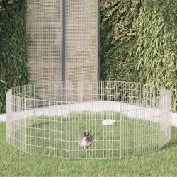 Cage à lapin 12 panneaux 54x60 cm Fer galvanisé