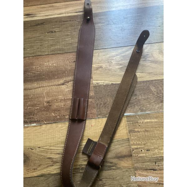 Bretelle carabine cuir  porte balles fabrication franaise Thierry  Baretteau