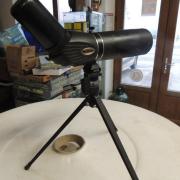 Borwolf – télescope monoculaire 12x50 HD Bak4, Prisme avec trépied à Clip de téléphone, for la Chasse, l'observation des Oiseaux (Color : Add Tripod and Clip