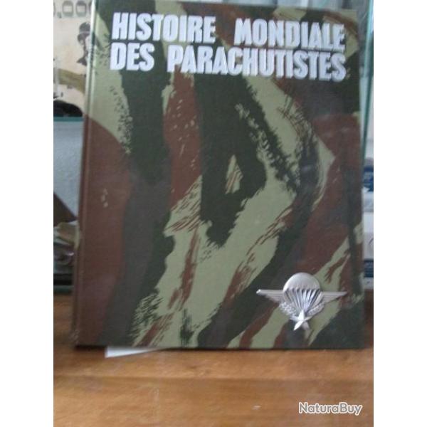 Livre Histoire Mondial des Parachutistes