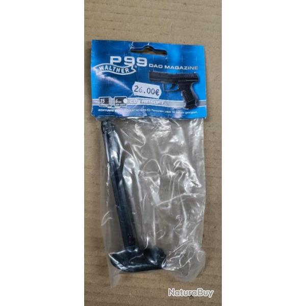 chargeur co2walther P99 Umarex ref 2.5684.1